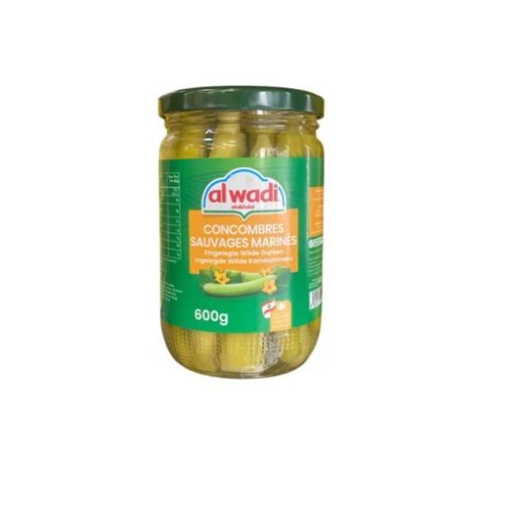 Alwadi - Concombres Sauvages Marinés - Pickles Libanais Authentiques, Épicerie fine en ligne, Produits Orientaux Alimentaires, produits orientaux discount, épicerie orientale pas chère, spécialités orientales, produits alimentaires orientaux, épices orientales, pâtisseries orientales, produits orientaux en gros, produits orientaux alimentaire, produits orientaux paris, produits orientaux en ligne, épicerie orientale en ligne, produits orientaux pas cher Épicerie fine haut de gamme en ligne,