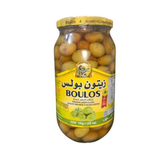 Boulos. - Olives Vertes 1kg