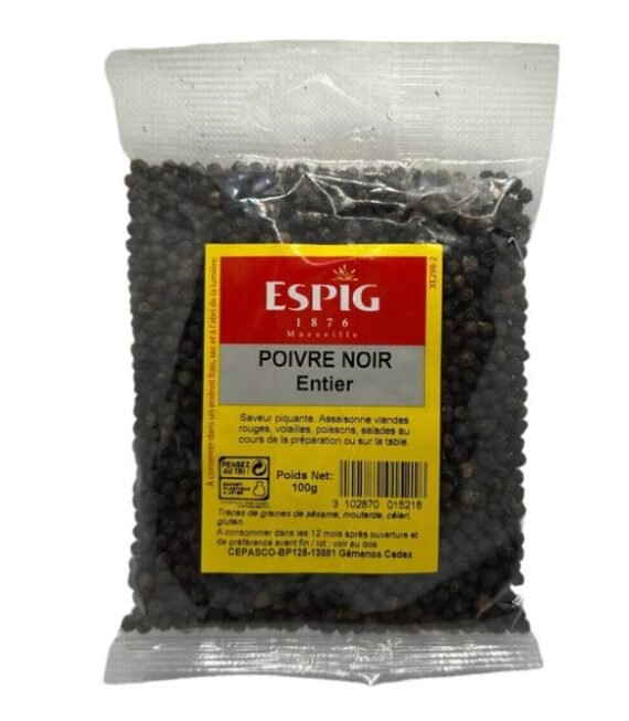 Espig - Poivre Noir Entier