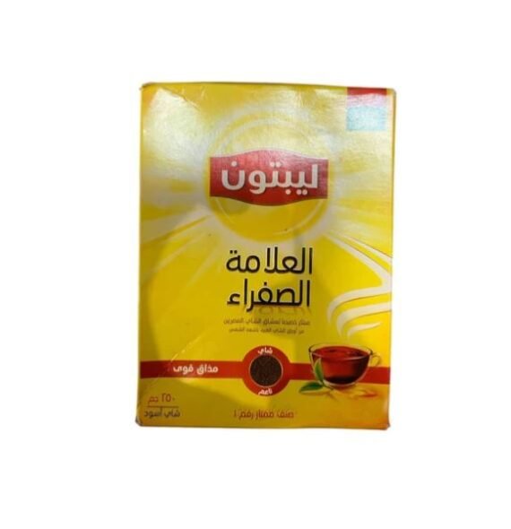 Lipton - Yellow label thé noir goût prononcé
