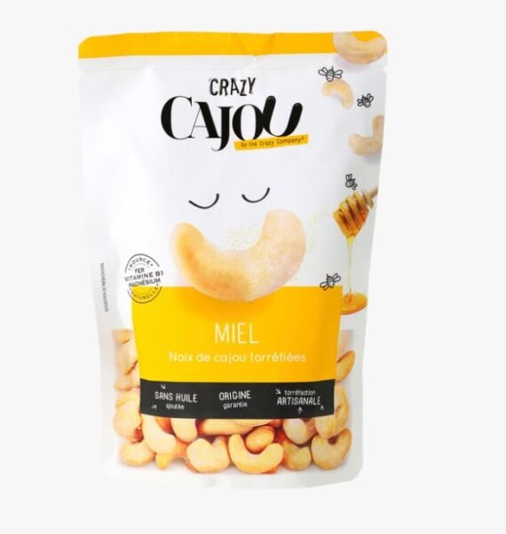 Noix de cajou torréfiées au miel