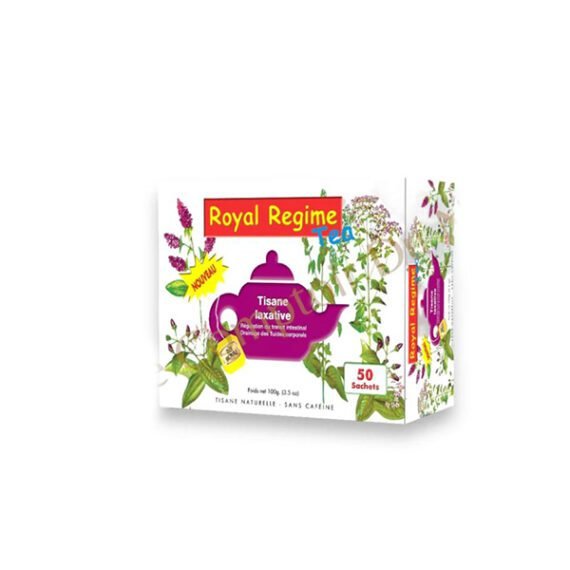 Thé Royal Régime - Votre Solution Minceur Naturelle - 50 Sachets